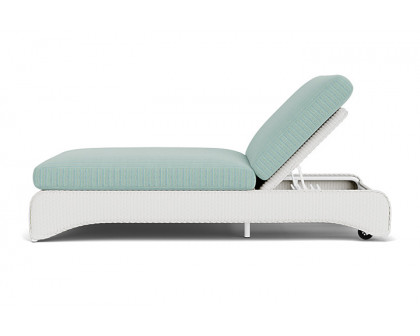 Lloyd Flanders™ Loom Double Chaise - Matte White