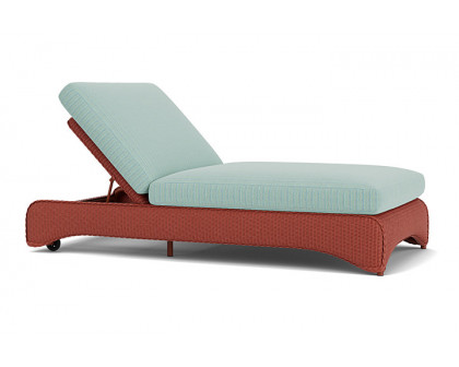 Lloyd Flanders™ Loom Double Chaise - Terracotta