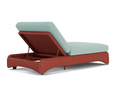 Lloyd Flanders™ Loom Double Chaise - Terracotta