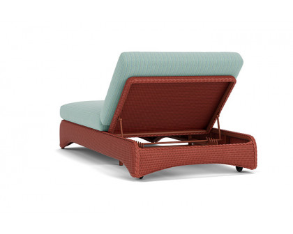 Lloyd Flanders™ Loom Double Chaise - Terracotta