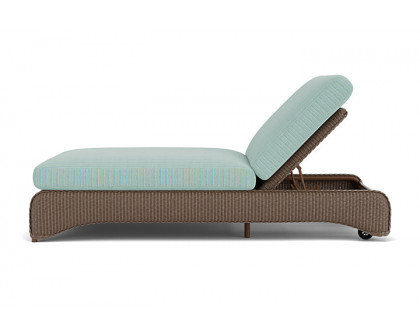 Lloyd Flanders™ Loom Double Chaise - Bark