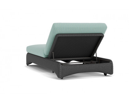 Lloyd Flanders™ Loom Double Chaise - Charcoal