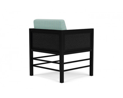 Lloyd Flanders™ Southport Dining Armchair - Ebony, Unearth Dew