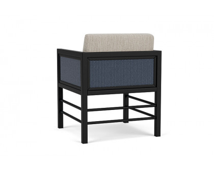 Lloyd Flanders™ Southport Dining Armchair - Denim Blue, Callen Celadon