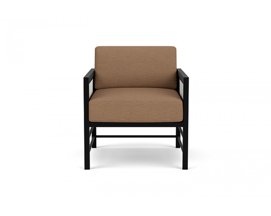 Lloyd Flanders™ Southport Lounge Chair - Matte White, Canvas Natural