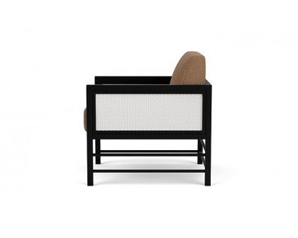 Lloyd Flanders™ Southport Lounge Chair - Matte White, Canvas Natural