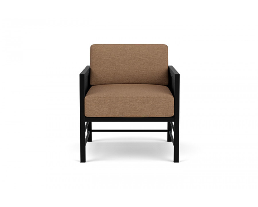 Lloyd Flanders™ Southport Lounge Chair - Ebony, Canvas Natural