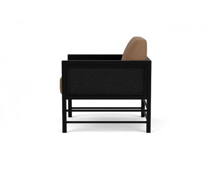 Lloyd Flanders™ Southport Lounge Chair - Ebony, Canvas Natural