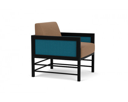 Lloyd Flanders™ Southport Lounge Chair - Peacock, Canvas Natural