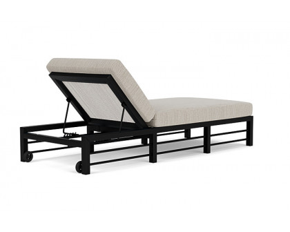 Lloyd Flanders™ Southport Chaise  - White, Callen Celadon