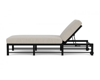 Lloyd Flanders™ Southport Chaise  - White, Callen Celadon