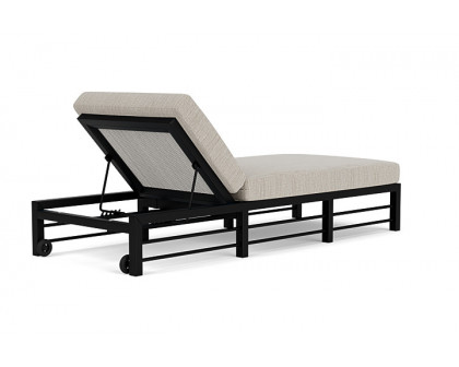 Lloyd Flanders™ Southport Chaise  - Matte White, Callen Celadon