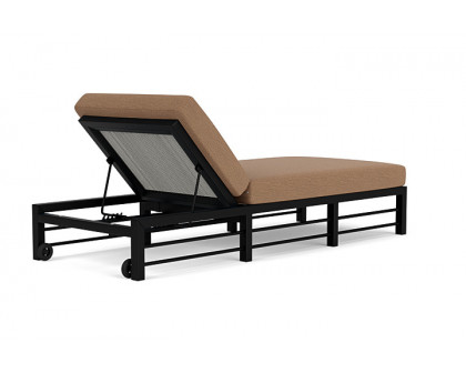 Lloyd Flanders™ Southport Chaise  - Platinum, Canvas Natural