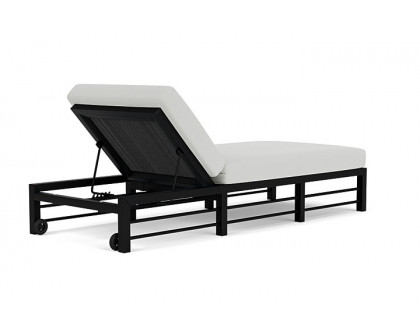 Lloyd Flanders™ Southport Chaise  - Charcoal, Loveboat Mint