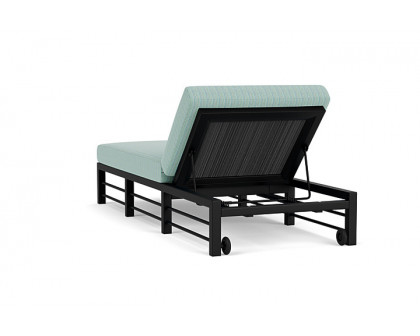 Lloyd Flanders™ Southport Chaise  - Charcoal, Unearth Dew