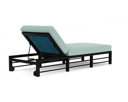 Lloyd Flanders™ Southport Chaise  - Peacock, Unearth Dew