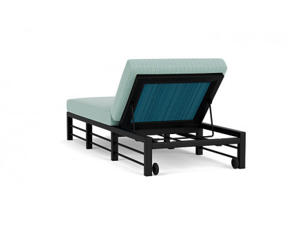 Lloyd Flanders™ Southport Chaise  - Peacock, Unearth Dew