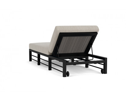 Lloyd Flanders™ Southport Chaise  - Pewter, Callen Celadon