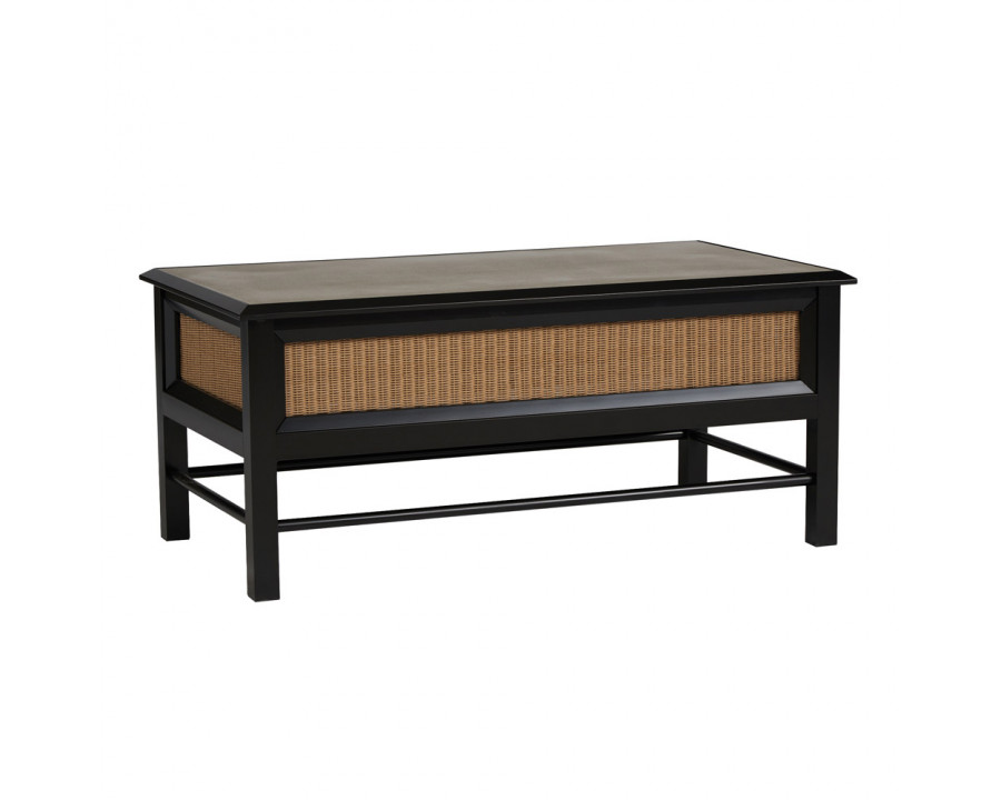 Lloyd Flanders™ Southport 39" Rectangular Cocktail Table - Linen,