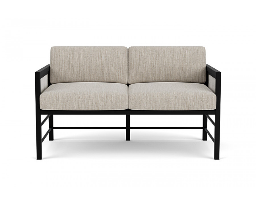 Lloyd Flanders™ Southport Loveseat - Matte White, Callen Celadon