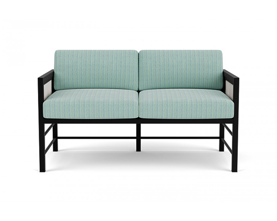 Lloyd Flanders™ Southport Loveseat - Matte White, Unearth Dew