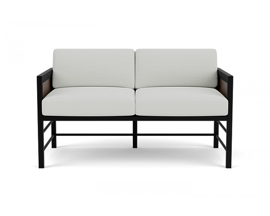 Lloyd Flanders™ Southport Loveseat - Bark, Loveboat Mint