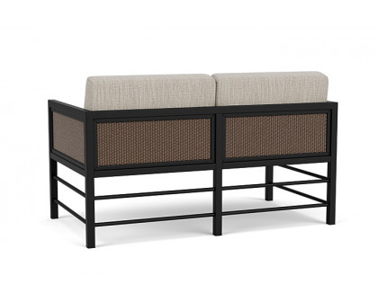 Lloyd Flanders™ Southport Loveseat - Bark, Callen Celadon