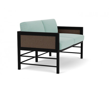 Lloyd Flanders™ Southport Loveseat - Bark, Unearth Dew