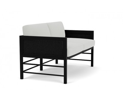 Lloyd Flanders™ Southport Loveseat - Ebony, Loveboat Mint