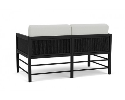 Lloyd Flanders™ Southport Loveseat - Ebony, Loveboat Mint