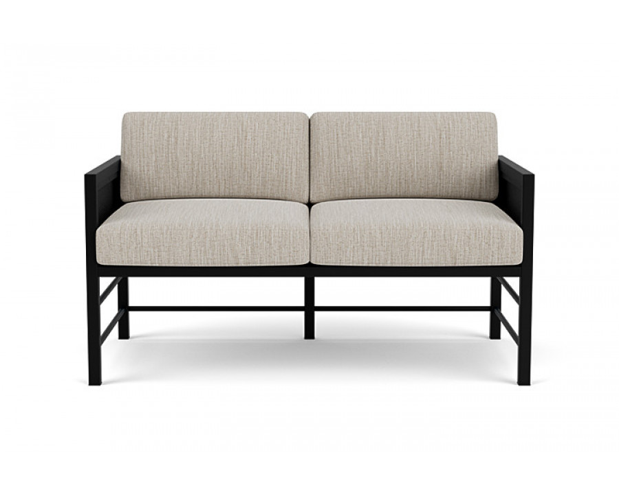 Lloyd Flanders™ Southport Loveseat - Ebony, Callen Celadon