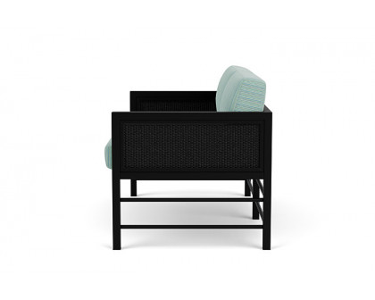 Lloyd Flanders™ Southport Loveseat - Ebony, Unearth Dew