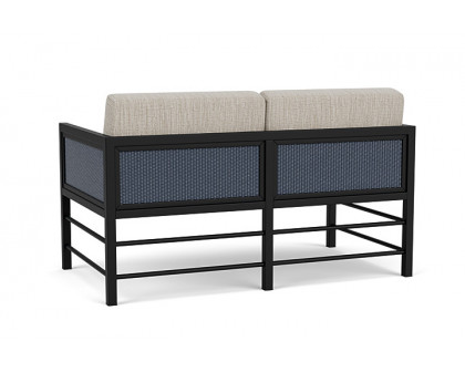 Lloyd Flanders™ Southport Loveseat - Denim Blue, Callen Celadon