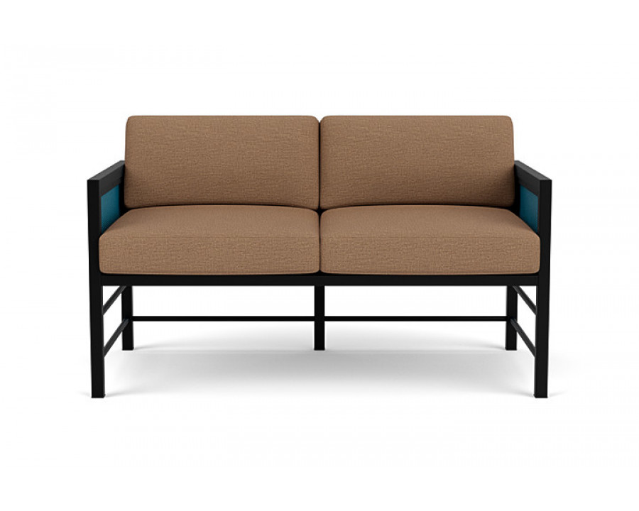 Lloyd Flanders™ Southport Loveseat - Peacock, Canvas Natural