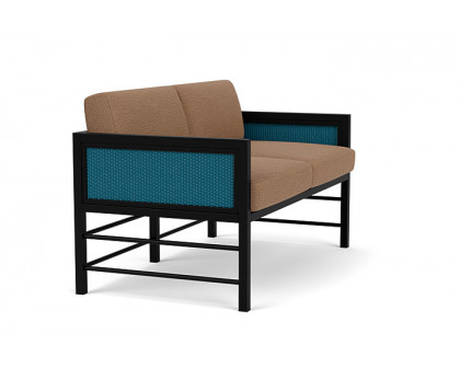 Lloyd Flanders™ Southport Loveseat - Peacock, Canvas Natural