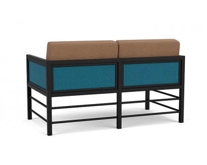 Lloyd Flanders™ Southport Loveseat - Peacock, Canvas Natural