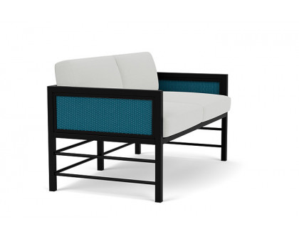 Lloyd Flanders™ Southport Loveseat - Peacock, Loveboat Mint