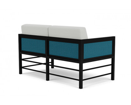 Lloyd Flanders™ Southport Loveseat - Peacock, Loveboat Mint