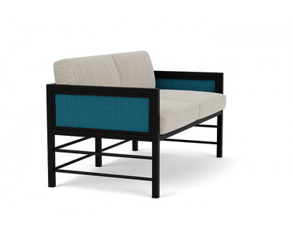 Lloyd Flanders™ Southport Loveseat - Peacock, Callen Celadon