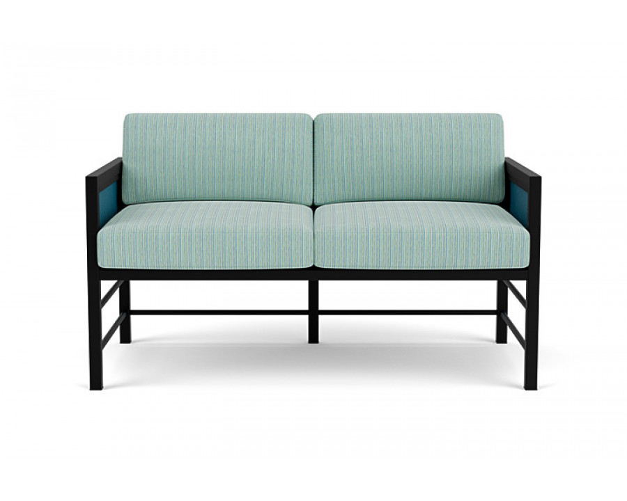 Lloyd Flanders™ Southport Loveseat - Peacock, Unearth Dew