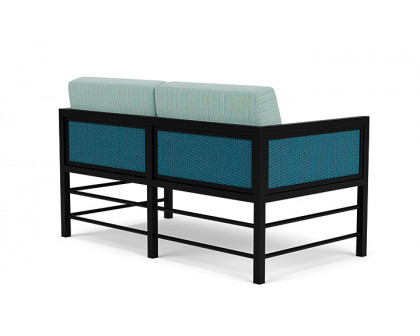 Lloyd Flanders™ Southport Loveseat - Peacock, Unearth Dew