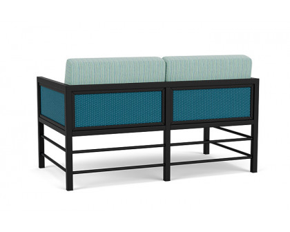 Lloyd Flanders™ Southport Loveseat - Peacock, Unearth Dew