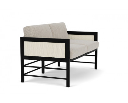 Lloyd Flanders™ Southport Loveseat - Ivory, Callen Celadon