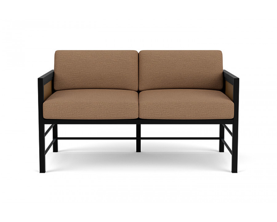 Lloyd Flanders™ Southport Loveseat - Hickory, Canvas Natural