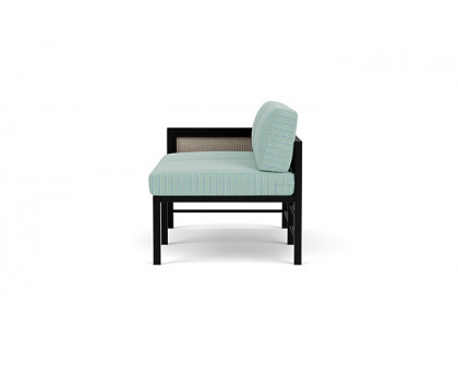 Lloyd Flanders™ Southport Right Arm Loveseat - Linen, Unearth Dew