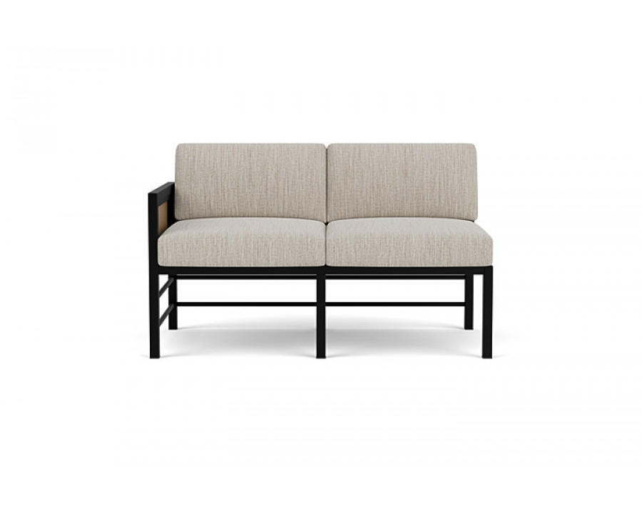 Lloyd Flanders™ Southport Right Arm Loveseat - Fawn, Callen Celadon