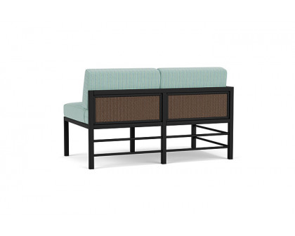 Lloyd Flanders™ Southport Right Arm Loveseat - Bark, Unearth Dew