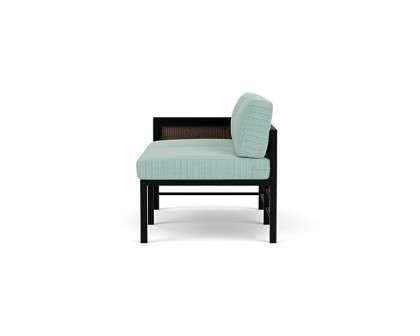 Lloyd Flanders™ Southport Right Arm Loveseat - Bark, Unearth Dew