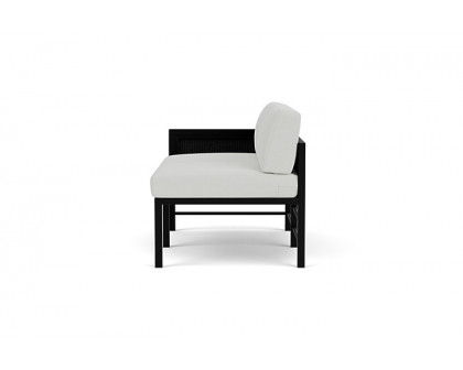 Lloyd Flanders™ Southport Right Arm Loveseat - Ebony, Loveboat Mint