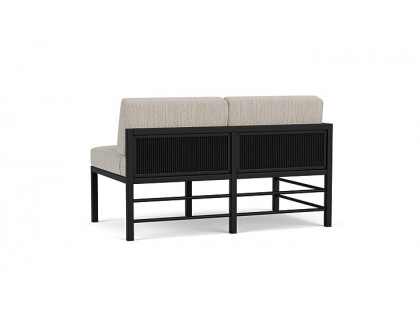 Lloyd Flanders™ Southport Right Arm Loveseat - Ebony, Callen Celadon